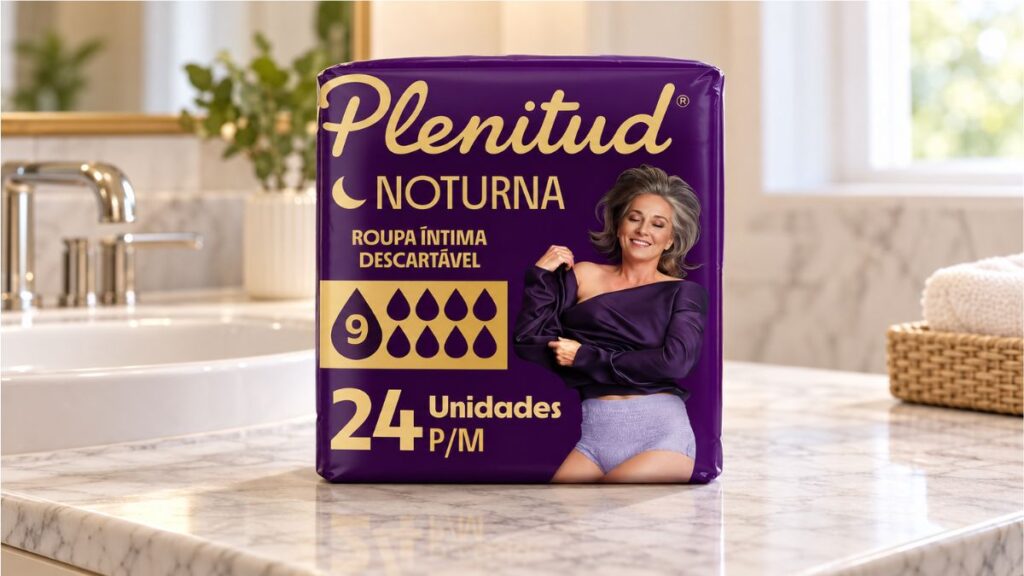 Embalagem da roupa íntima descartável Plenitud
