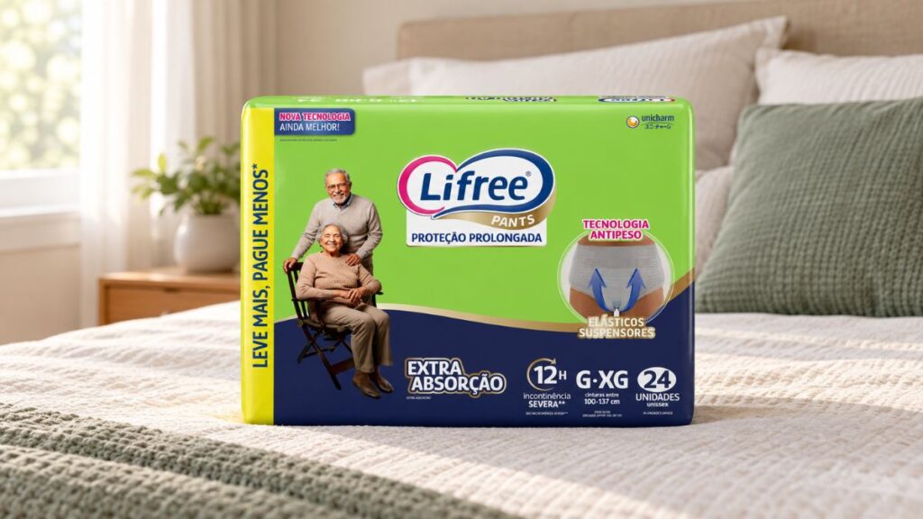 Embalagem da roupa íntima Lifree Pants Super Conforto
