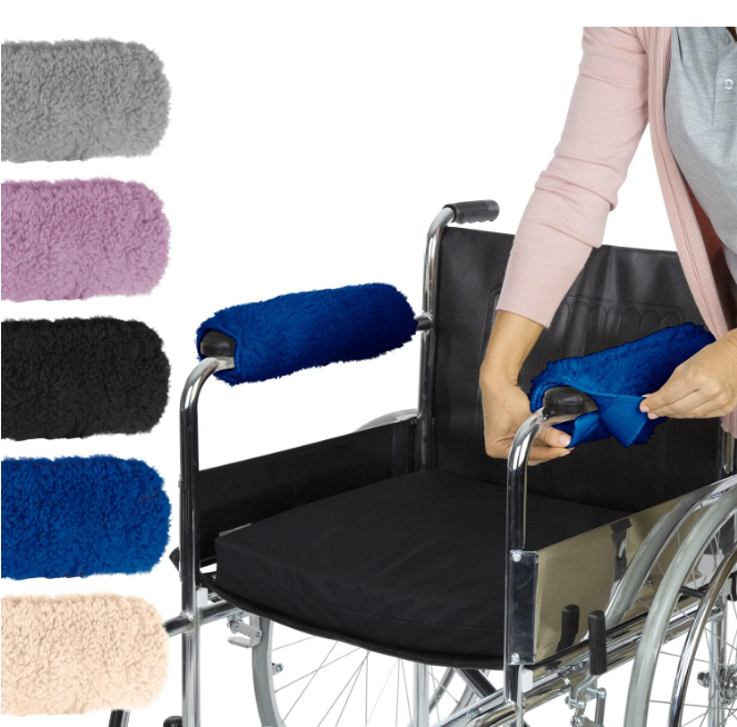 Capa de apoio para braço cadeira de rodas