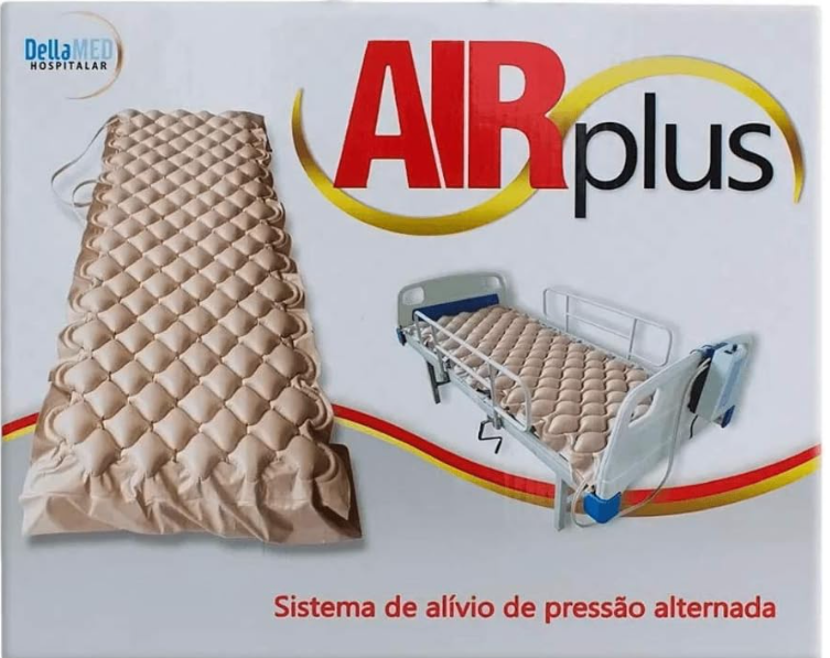 Colchão Pneumático com Sistema de Alivio de Pressão Alternada - Air Plus - DellaMed (Com Compressor)