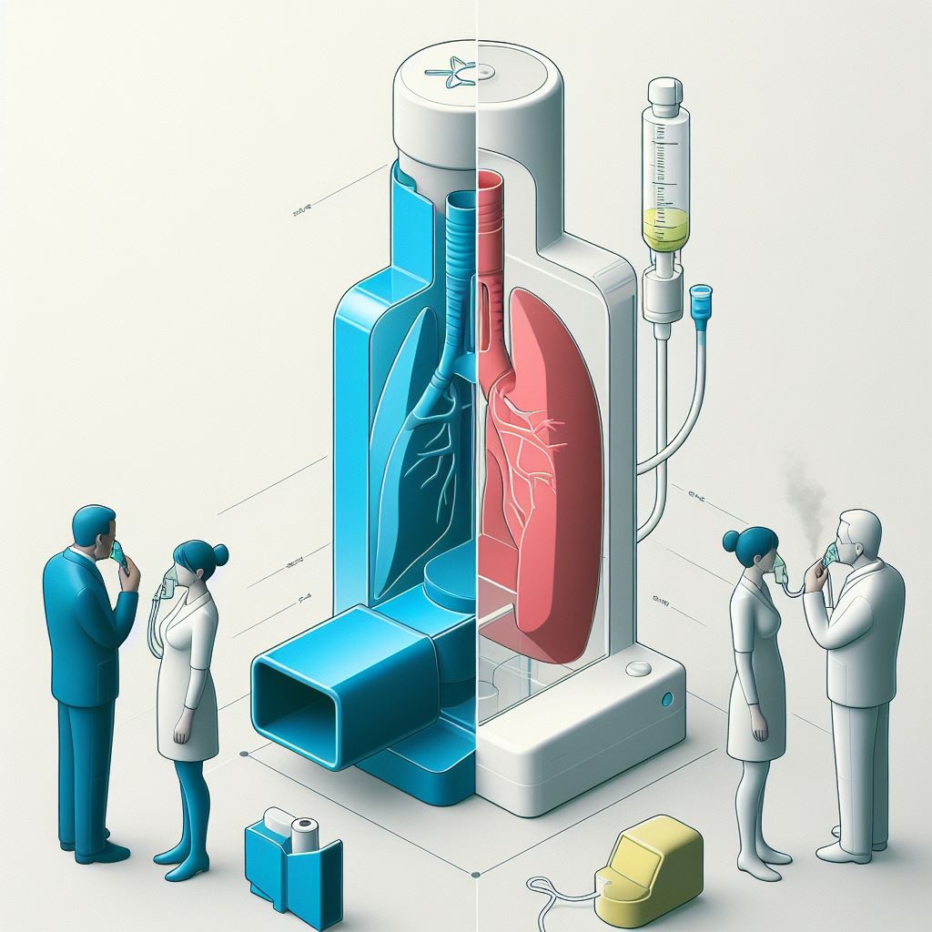 Diferença Inaladores vs. Nebulizadores