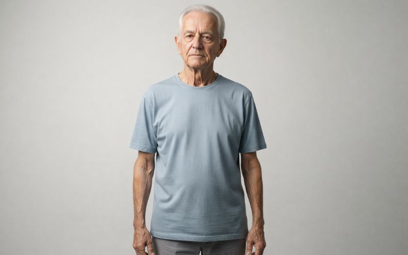 Perda de massa muscular em idosos associada ao envelhecimento natural