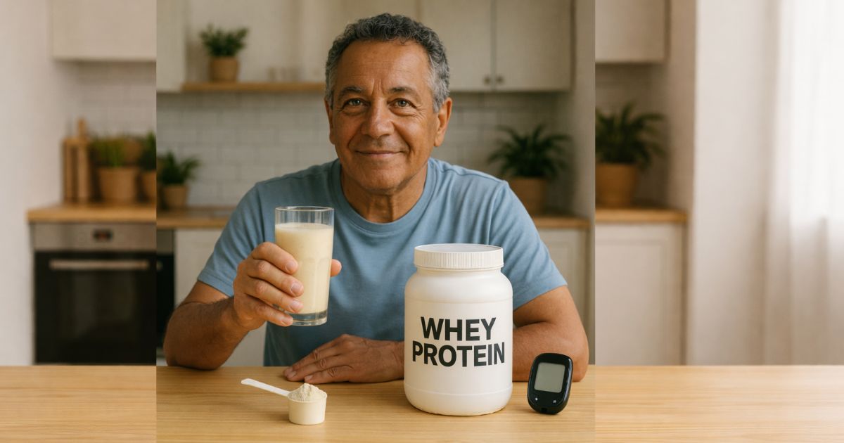 whey protein para idosos diabéticos com controle glicêmico