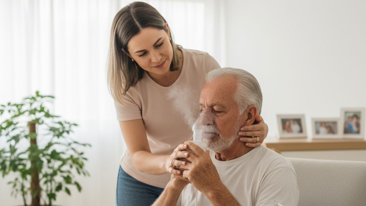 como usar inalador em idosos de forma segura