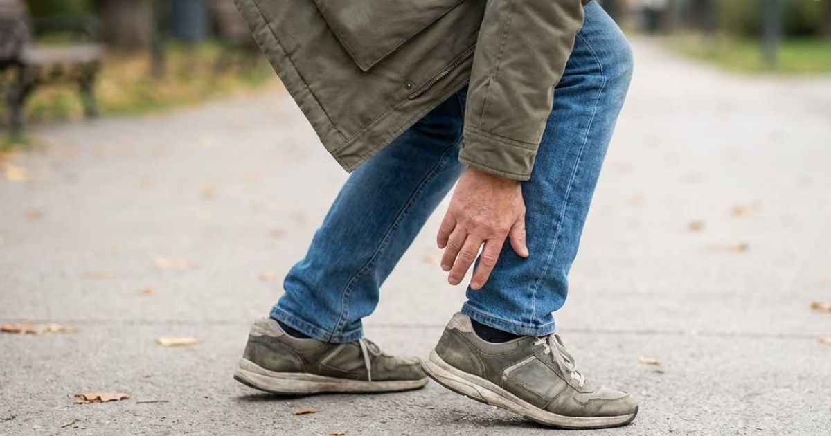 dor no calcanhar causada por fascite plantar