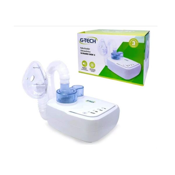 Nebulizador ultrassônico G-Tech Ultraneb Desk 2 indicado para idosos