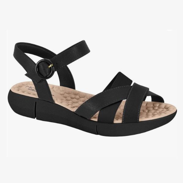 Sandália ortopédica feminina Modare com palmilha macia e solado confortável para uso diário