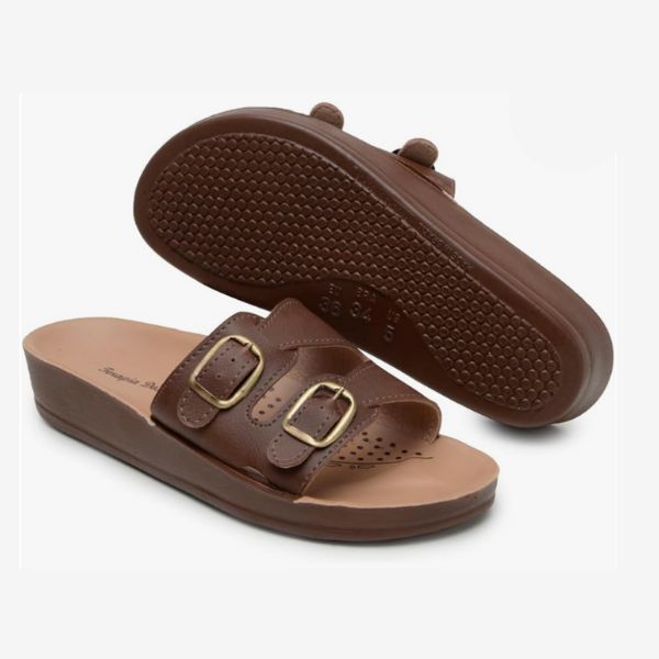 Sandália ortopédica para esporão e dores no calcanhar