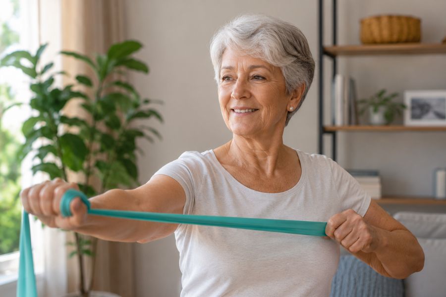 Exercícios ajudam idosos na recuperação muscular