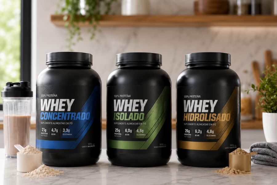 Tipos de whey protein para idosos