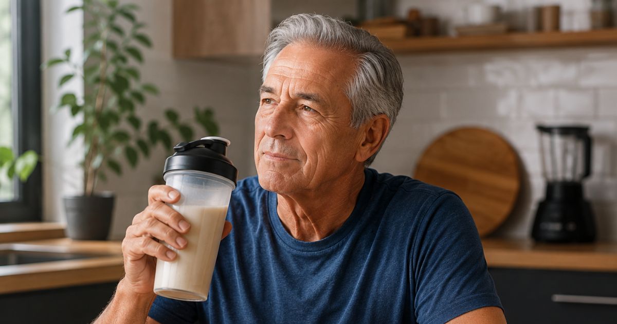 Whey protein causa gases em idosos